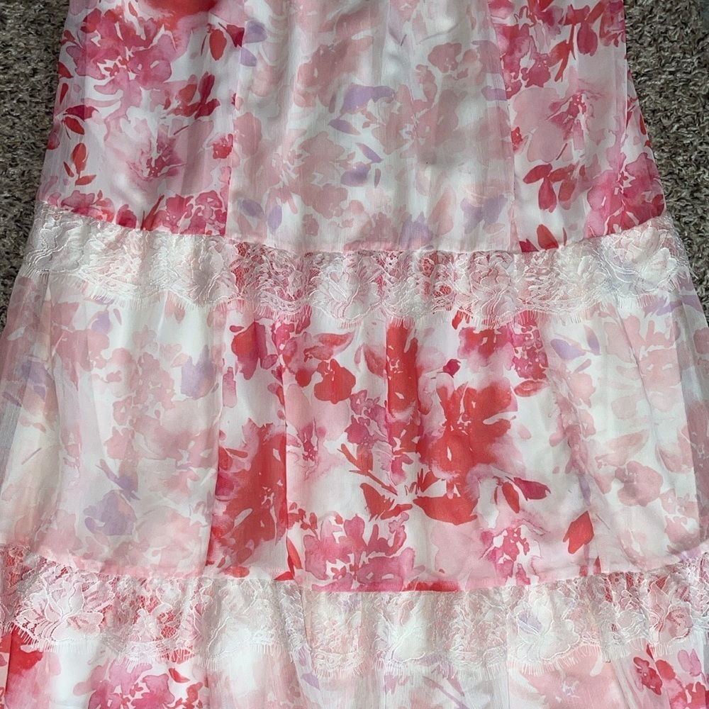 Truth NYC Pink and White Floral Dress - Picture 3 of 10